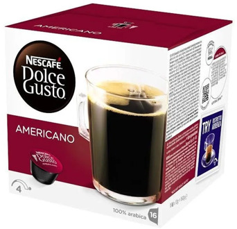 American 16 units Dolce Gusto, to take long