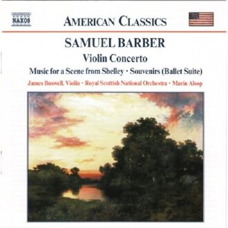 American Classics - Barber: Violin Concerto etc / Buswell, Alsop, RSNO