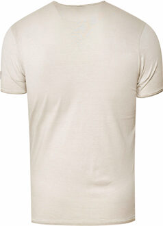 American Eagle Print T-shirt Beige - M