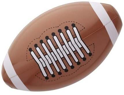 American Football Opblaasbaar 36cm