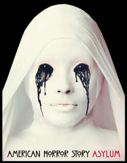 American Horror Story Asylum Women's Cropped Hoodie - Black - XS - Zwart