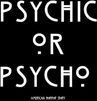 American Horror Story Psychic Or Psycho Women's Cropped Hoodie - Black - XS - Zwart