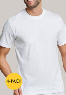 American T-shirt 4-pack wit XXL