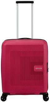 American Tourister Aerostep Spinner 55 Exp pink flash Harde Koffer Roze - H 55 x B 40 x D 23