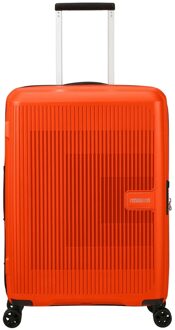 American Tourister Aerostep Spinner 67 Exp bright orange Harde Koffer Oranje - H 67 x B 46 x D 29