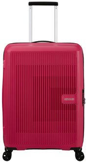 American Tourister Aerostep Spinner 67 Exp pink flash Harde Koffer Roze - H 67 x B 46 x D 29