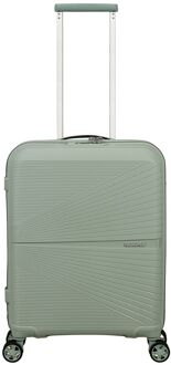American Tourister Airconic Handbagage Spinner 55 cm - 33.5 liter - 55x40x20 cm - saturn sage hardcase koffer lichtgewicht koffer Groen - H 55 x B 40 x D 20 cm