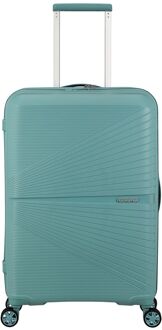 American Tourister Airconic Spinner 67/24 TSA dusty turquoise hardcase koffer Blauw - H 67 x B 44.5 x D 26 cm