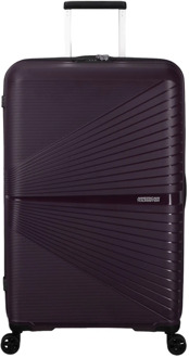 American Tourister Airconic Spinner 77/28 TSA dark plum Harde Koffer Paars - H 77 x B 49 x D 31