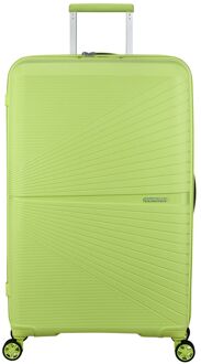 American Tourister Airconic Spinner 77/28 TSA electric lime hardcase koffer lichtgewicht koffer Groen - H 77 x B 49 x D 31 cm