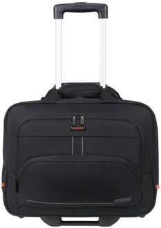 American Tourister At Work Nxt Rolling tote bag 15.6" black weekendtas Zwart - H 38 x B 45 x D 26 cm