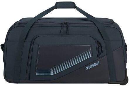 American Tourister City Racer Duffle/Wheels L navy Blauw - H 77 x B 42 x D 40 cm