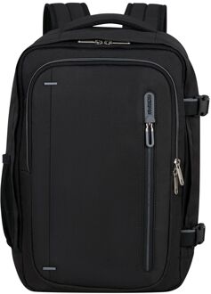 American Tourister Cloudrider Cabin Backpack S jet black weekendtas handbagage Zwart - H 40 x B 25 x D 20 cm