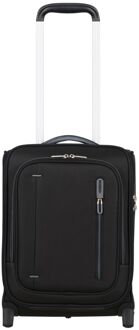 American Tourister Cloudrider Underseater Upright 40 cm - 22.5 liter - 40x30x20 cm - jet black zachte koffer lichtgewicht koffer Zwart - H 40 x B 30 x D 20 cm