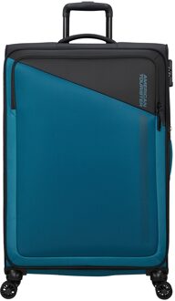 American Tourister Daring Dash Spinner L EXP black/blue Zachte koffer Multicolor - H 77 x B 50 x D 30/35