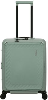 American Tourister Dashpop Spinner 55/20 Exp Frontl. iceberg green hardcase koffer pilotenkoffer Groen - H 55 x B 40 x D 23 / 25 cm