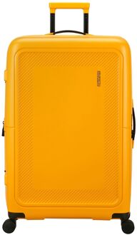 American Tourister Dashpop Spinner 77 Exp golden yellow hardcase koffer Geel - H 77 x B 50 x D 30 cm