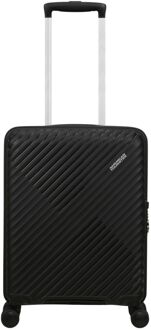 American Tourister Diablast Handbagage Spinner 55 cm - 35 liter - 55x40x20 cm - black code hardcase koffer lichtgewicht koffer Zwart - H 55 x B 40 x D 20 cm