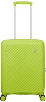 American Tourister Diablast Handbagage Spinner 55 cm - 35 liter - 55x40x20 cm - hyper lime hardcase koffer lichtgewicht koffer Groen - H 55 x B 40 x D 20 cm