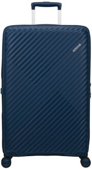 American Tourister Diablast Spinner 78 cm - Uitbreidbaar 98/111 liter - 78x49x31/34 cm - darkwave blue hardcase koffer lichtgewicht koffer Blauw - H 78 x B 49 x D 31 cm