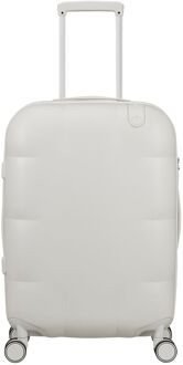 American Tourister Dreami Spinner 67 cm - Uitbreidbaar 69/78 liter - 67x45x29/32 cm - cloud white hardcase koffer lichtgewicht koffer Wit - H 67 x B 45 x D 29 cm