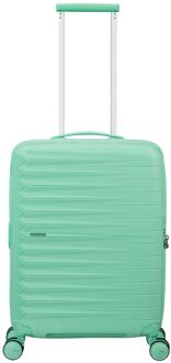 American Tourister FastForward Handbagage Spinner 55 cm - Uitbreidbaar 36/44 liter - 55x40x20/23 cm - jelly mint hardcase koffer lichtgewicht koffer Groen - H 55 x B 40 x D 20 cm