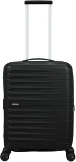 American Tourister FastForward Spinner 55/20 TSA Exp flash black hardcase koffer lichtgewicht koffer Zwart - H 55 x B 40 x D 20 cm