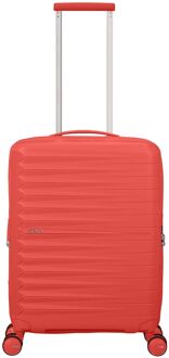 American Tourister FastForward Spinner 55/20 TSA Exp sunset coral hardcase koffer lichtgewicht koffer Oranje - H 55 x B 40 x D 20 cm