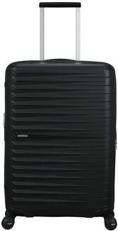 American Tourister FastForward Spinner 68/25 TSA Exp flash black hardcase koffer lichtgewicht koffer Zwart - H 68 x B 46 x D 26 cm
