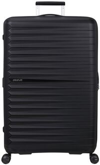 American Tourister Fastforward Spinner 83/31 TSA Expandable flash black hardcase koffer lichtgewicht koffer Zwart - H 83 x B 55 x D 33 cm