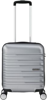 American Tourister Flashline Spinner Underseater sky silver hardcase koffer lichtgewicht koffer Zilver - H 45 x B 35 x D 20 cm