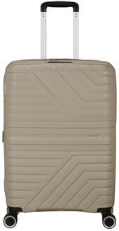 American Tourister Flytwist Spinner 67/24 TSA Expandable sandstone hardcase koffer lichtgewicht koffer Zand - H 67 x B 45 x D 26/29 cm