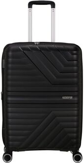 American Tourister Flytwist Spinner 67/24 TSA Expandable shadow black hardcase koffer lichtgewicht koffer Zwart - H 67 x B 45 x D 26 cm