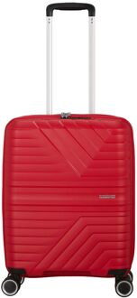 American Tourister Flytwist Spinner Cabin Trolley 55 cm Exp. true red hardcase koffer lichtgewicht koffer Rood - H 55 x B 40 x D 20/23 cm