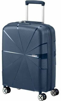 American Tourister Handbagagekoffer American Tourister Starvibe Spinner Blauw 41 L 55 x 40 x 20 cm