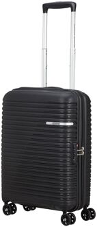 American Tourister Liftoff Spinner 55 black hardcase koffer lichtgewicht koffer Zwart - H 55 x B 40 x D 20 cm