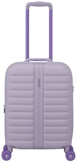 American Tourister Neovibe Handbagage Spinner 55 cm - Uitbreidbaar 37/43 liter - 55x40x20/23 cm - fresh lilac hardcase koffer Paars - H 55 x B 40 x D 20 cm