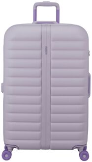 American Tourister Neovibe Spinner 78 cm - Uitbreidbaar 96/106 liter - 77x51x30/33 cm - fresh lilac hardcase koffer Paars - H 77 x B 51 x D 30 cm