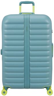 American Tourister Neovibe Spinner 78 cm - Uitbreidbaar 96/106 liter - 77x51x30/33 cm - muted mint hardcase koffer Groen - H 77 x B 51 x D 30 cm