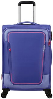 American Tourister Pulsonic Spinner 68 EXP soft lilac Zachte koffer Paars - H 68 x B 44 x D 30