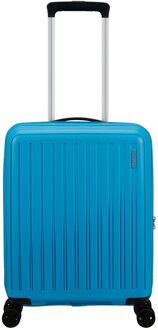 American Tourister Rejoy Spinner 55/20 TSA azure blue hardcase koffer lichtgewicht koffer Blauw - H 55 x B 40 x D 20 cm