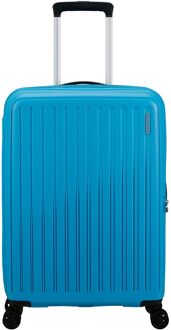 American Tourister Rejoy Spinner 68/25 TSA azure blue hardcase koffer Blauw - H 68 x B 47 x D 26 cm