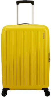 American Tourister Rejoy Spinner 68/25 TSA electric yellow hardcase koffer Geel - H 68 x B 47 x D 26 cm