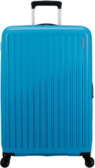 American Tourister Rejoy Spinner 77/28 TSA azure blue hardcase koffer lichtgewicht koffer Blauw - H 77 x B 51 x D 30 cm