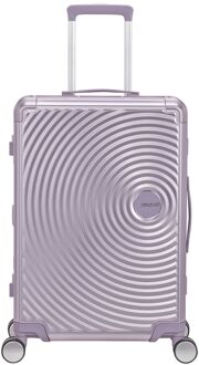 American Tourister Soundbox Aluminium Spinner 68 cm Expandable stormy lilac hardcase koffer Paars - H 68 x B 47 x D 29 cm