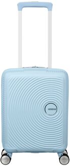 American Tourister Soundbox Mini Spinner 47/16 pastel blue kinderkoffer hardcase koffer Blauw - H 47 x B 32 x D 21 cm