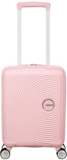 American Tourister Soundbox Mini Spinner 47/16 pastel pink kinderkoffer hardcase koffer Roze - H 47 x B 32 x D 21 cm