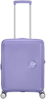 American Tourister Soundbox Spinner 55 Expandable lavender handbagage koffer Paars - H 55 x B 40 x D 20 cm