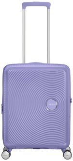 American Tourister Soundbox Spinner 55 Expandable lavender Harde Koffer Paars - H 55 x B 40 x D 20