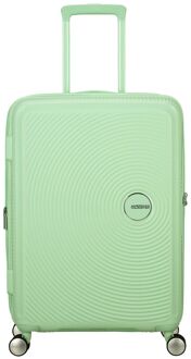 American Tourister Soundbox Spinner 67/24 TSA Expandable pastel green hardcase koffer Groen - H 67 x B 46.5 x D 29 cm